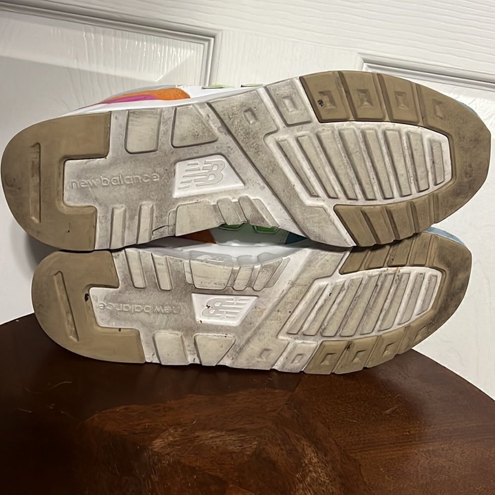NEW BALANCE  997H‎ Sneakers WHITE PASTEL MULTI Women 11 - EXCELLENT - Rare! - Picture 12 of 14